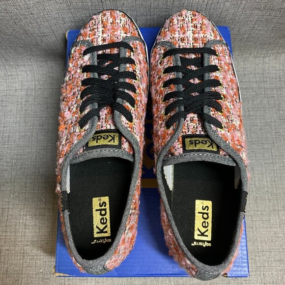NIB Keds Triple Up boucle tweed platform sneaker - Picture 3 of 7